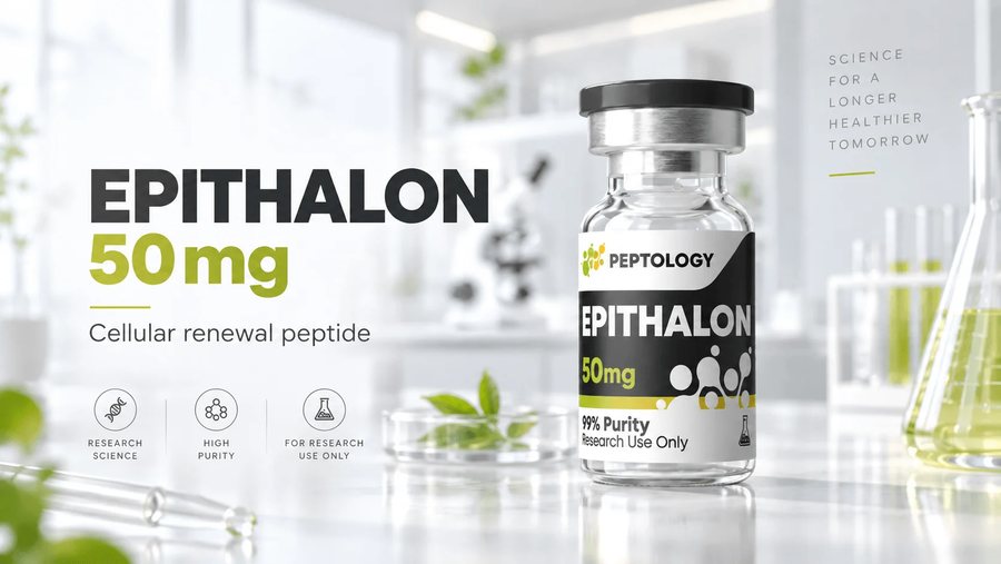 Epithalon 50 mg – telomerază și reînnoire celulară